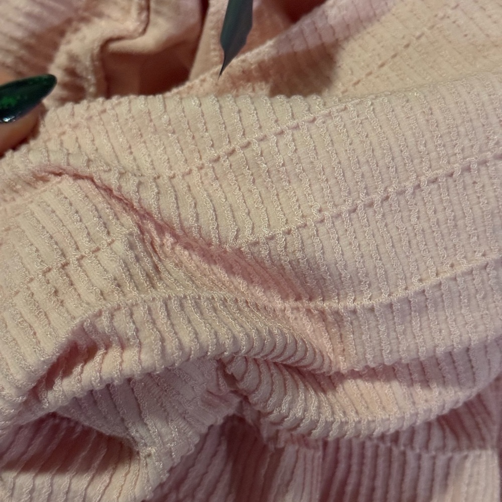 Pink Ribbed Savage x Fenty set - Picture 3 of 7